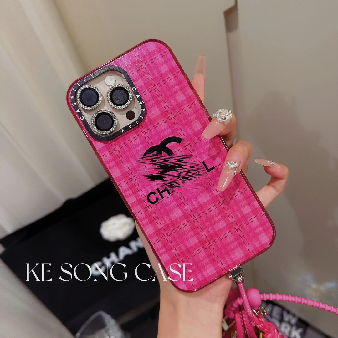 潮牌苹果磁吸手机壳16promax适用防摔15pro全包壳14夏日玫红13壳