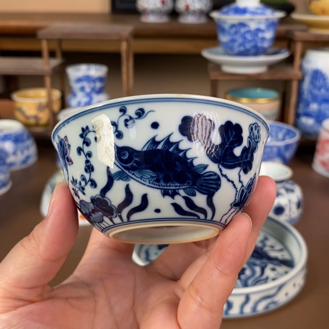 景德镇陶瓷手工手绘