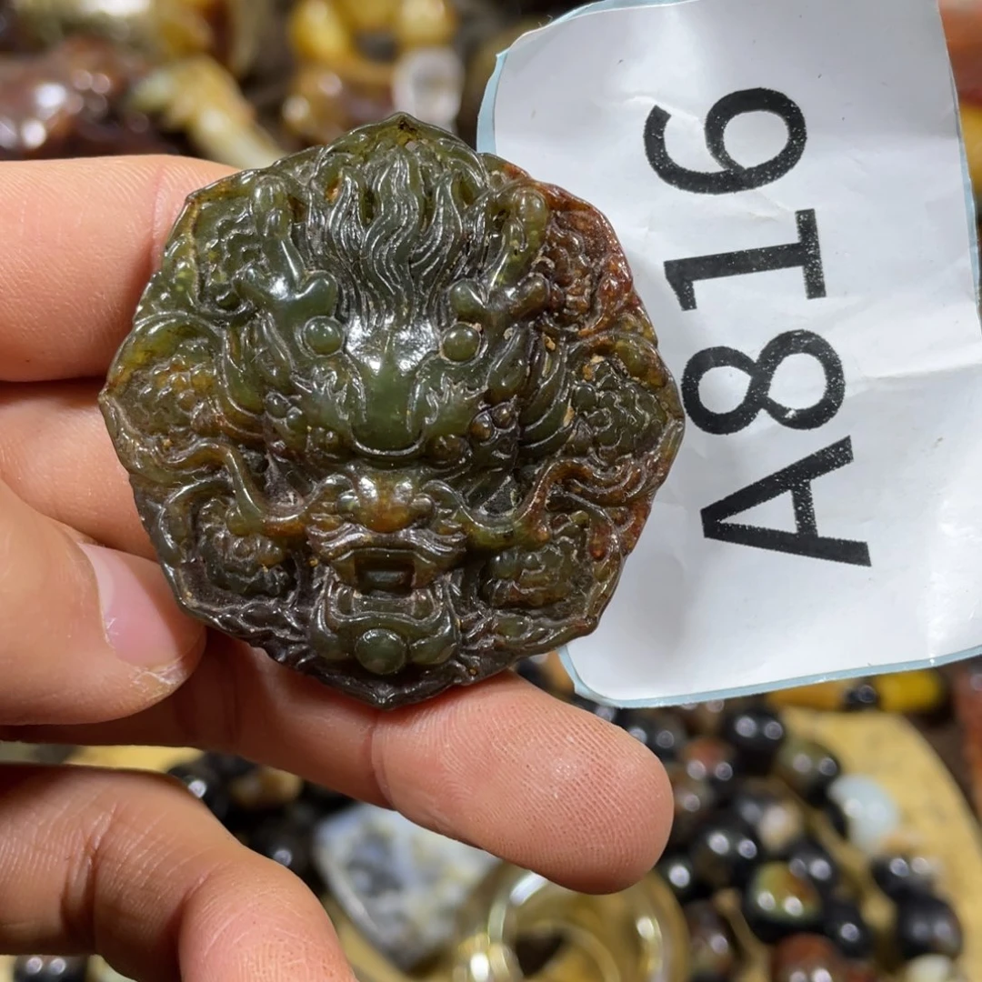 和田玉吊坠(不含链)未镶嵌