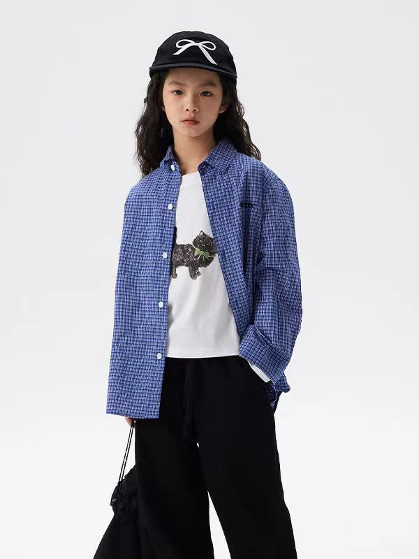 儿童休闲长袖上衣2025