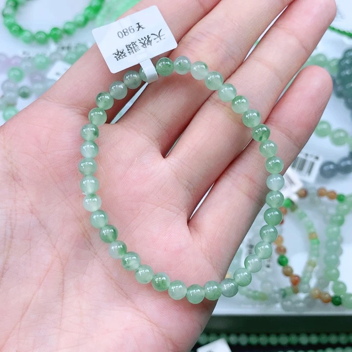 未镶嵌手链翡翠翡翠