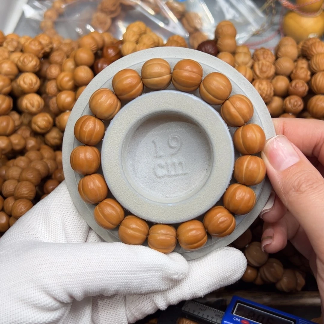 猴头核桃手串微瑕龙炎板栗南瓜珠