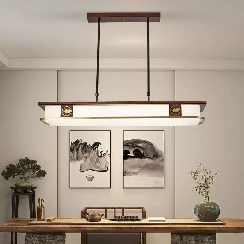 福灯堡吸顶灯餐厅吊灯国风创意简约祥云新中式餐吊客厅卧室禅意长