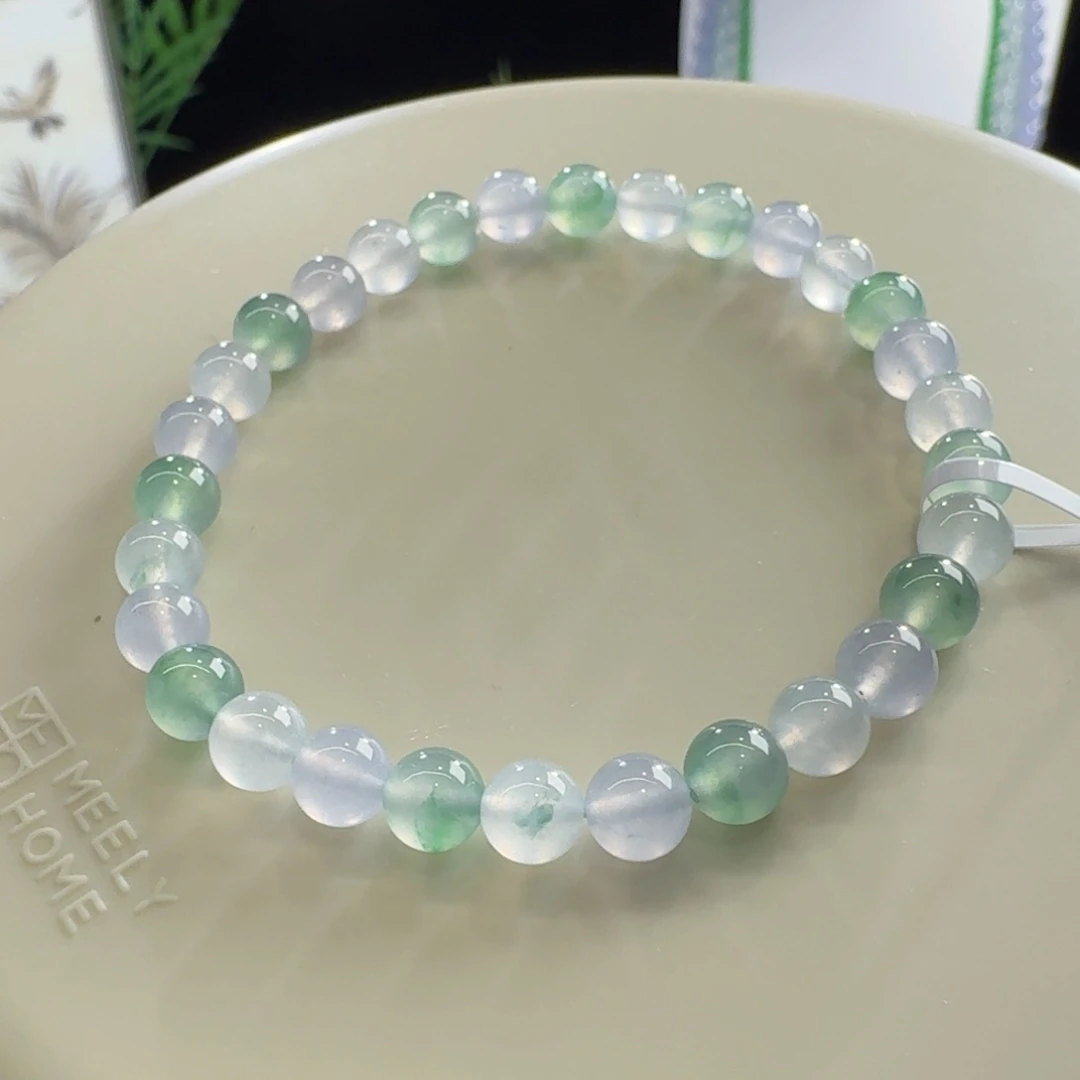 小***风未镶嵌手链翡翠性价比超高！多宝单圈卡6