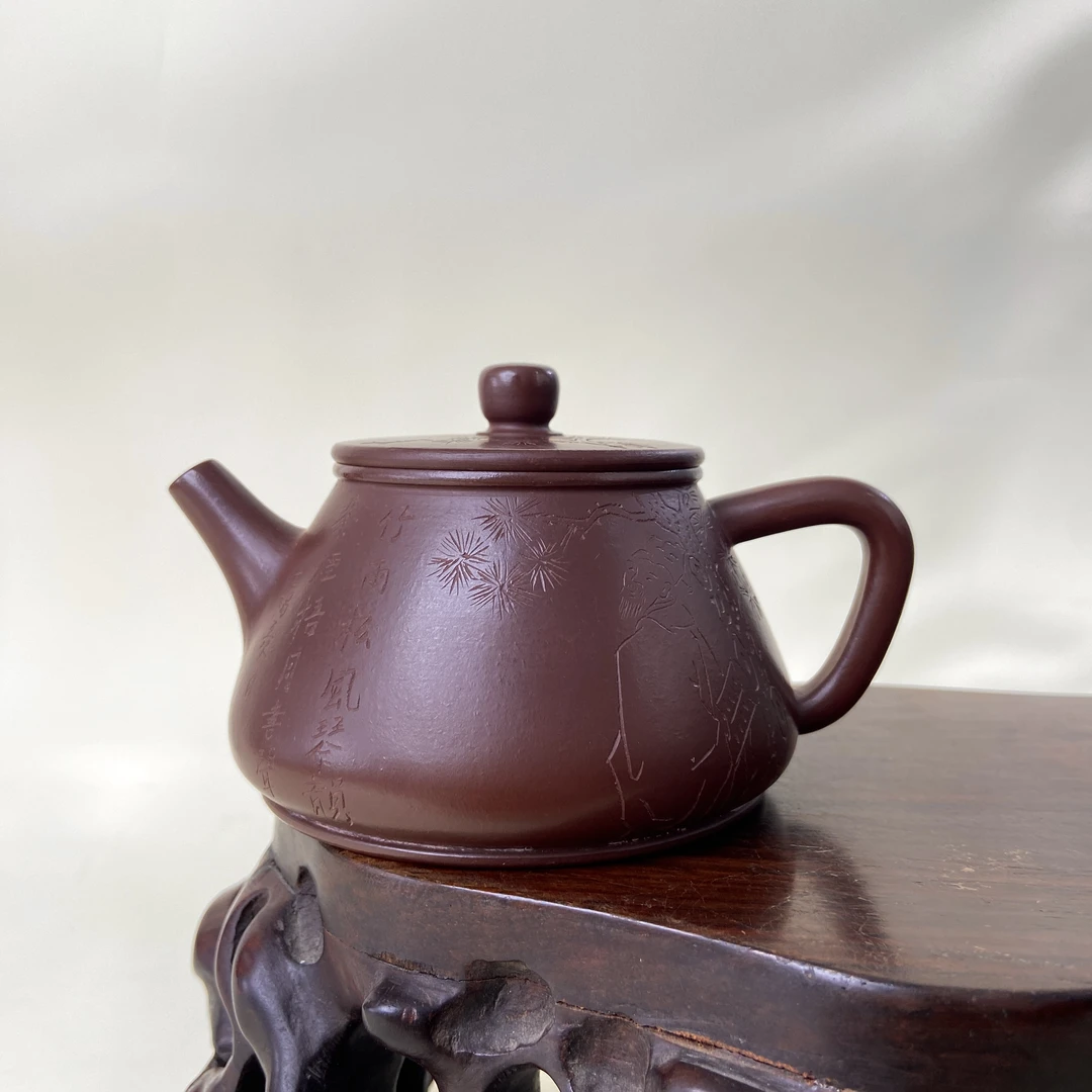 宜兴手工紫砂陶 （实力派）茶壶GS3929-21