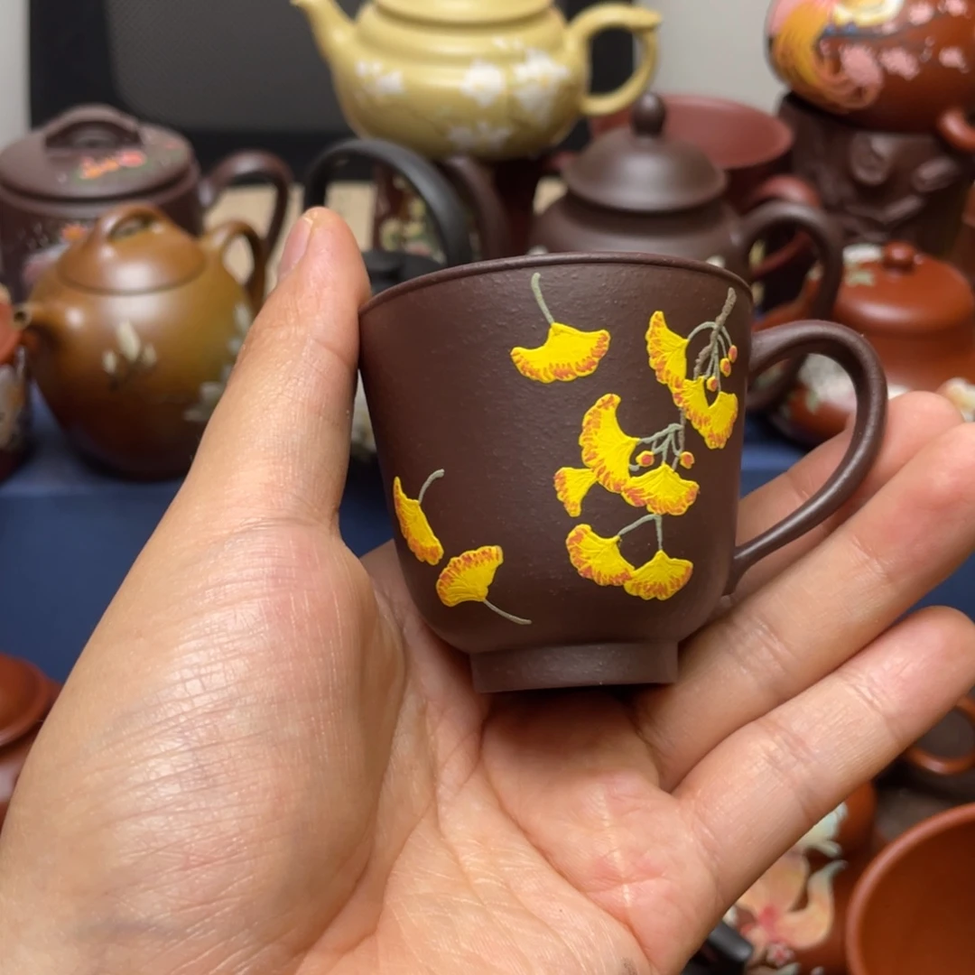 茶杯紫砂紫砂主人杯80cc