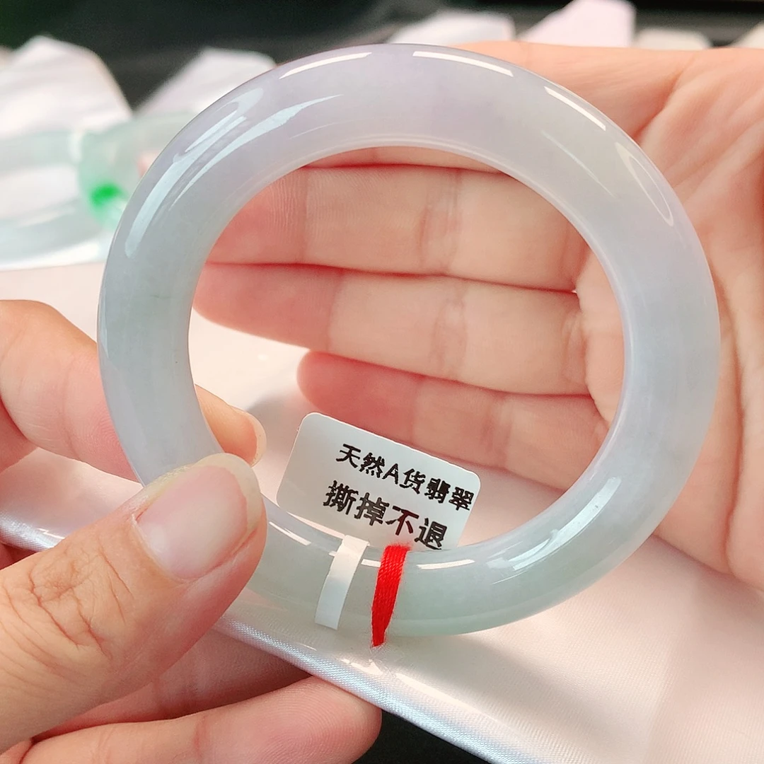 未镶嵌手镯翡翠52胖圆