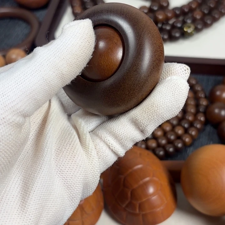 永***檀香木时来运转老山檀黑肉焦糖奶甜