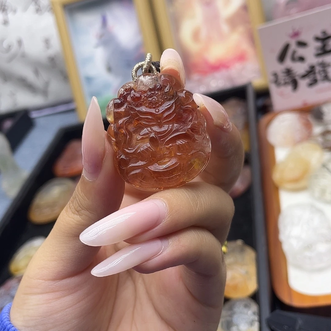 颈饰未镶嵌水晶天然