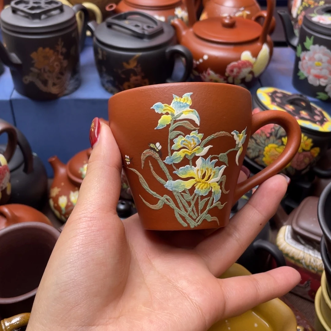 紫砂茶杯紫砂主人杯160cc