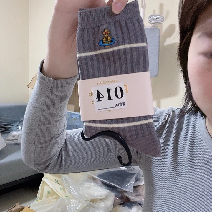 三醋酯纤维多太后袜子014