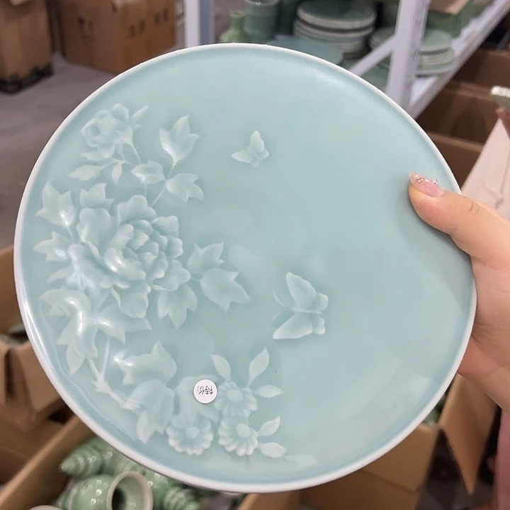 龙泉云间青瓷小米茶器