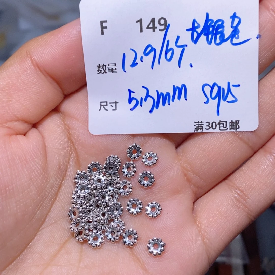 水晶颈饰银S925镶嵌F149