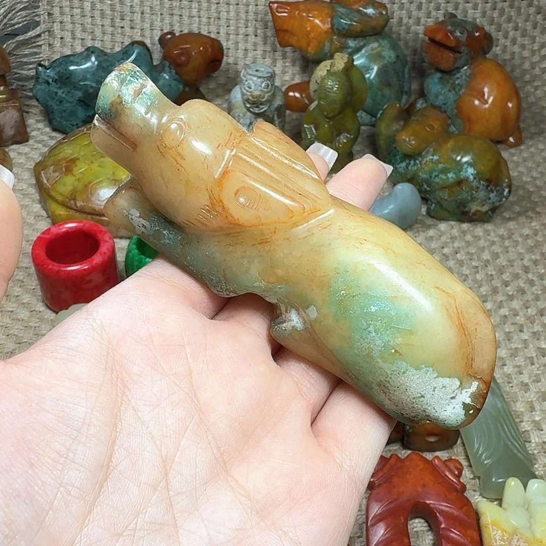 白玉菩提吊坠挂件