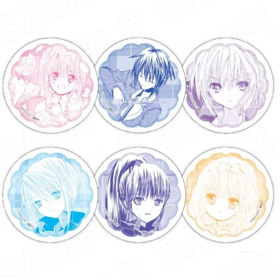 【拆盒】守护甜心公主咖啡 原画线稿2弹彩色2弹 吧唧【盲盒】III
