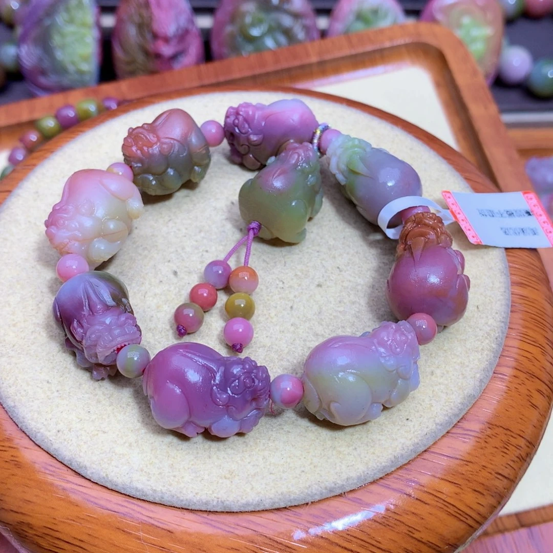 玛瑙手链未镶嵌?****?盐源