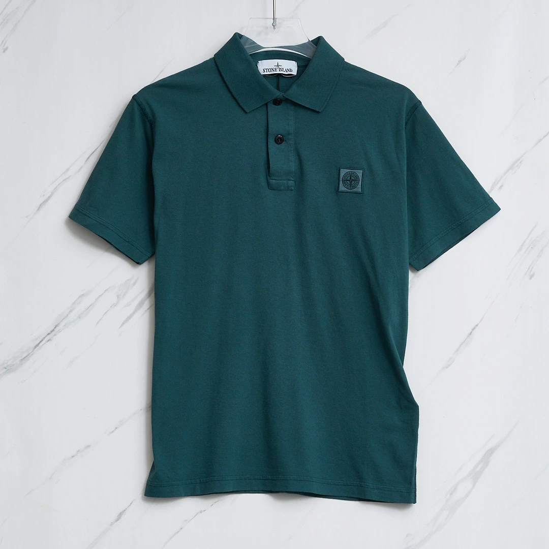 全新未使用 STONE ISLAND SINCE/石岛 男士刺绣polo衫/S9BU00024