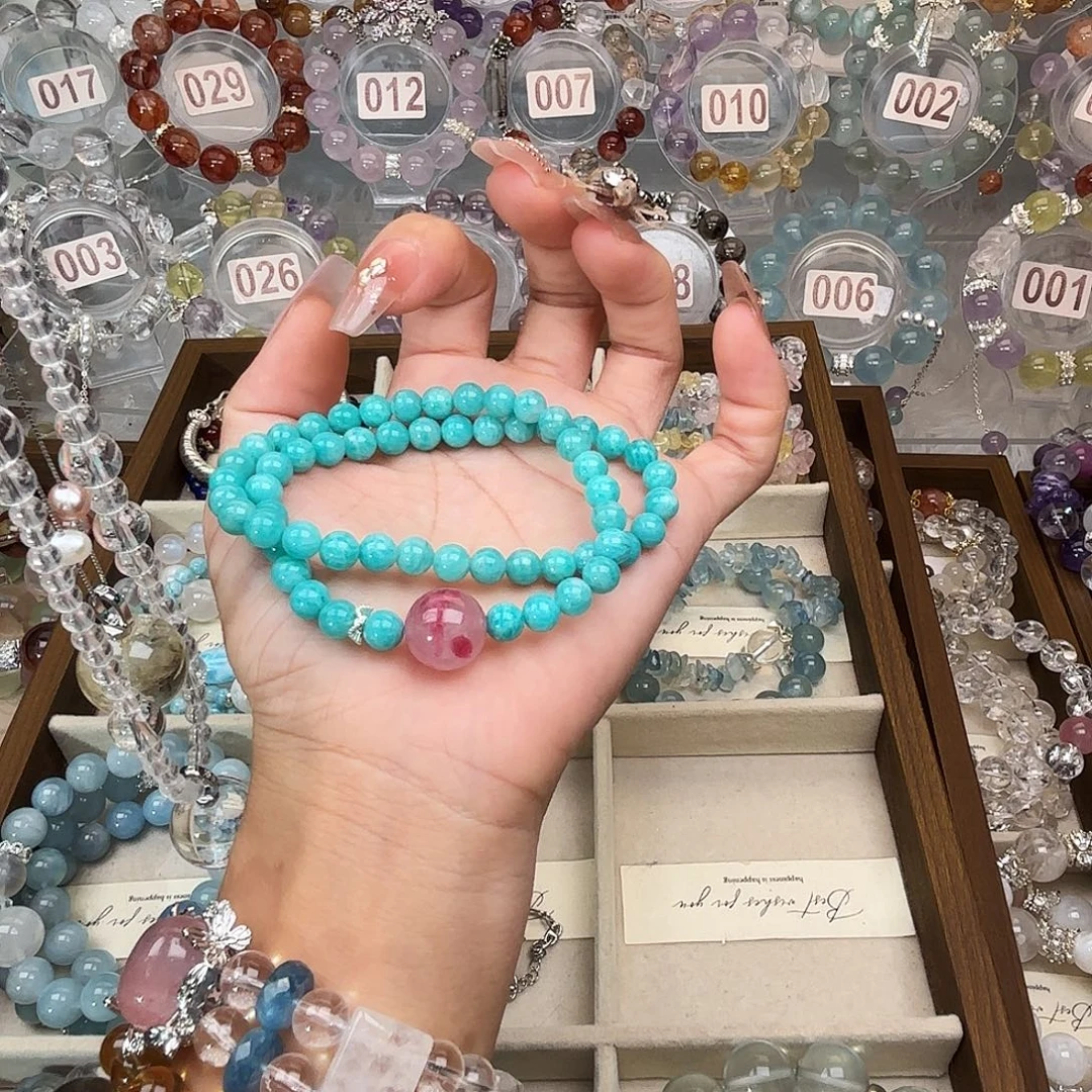 *****银S925镶嵌手链水晶99999