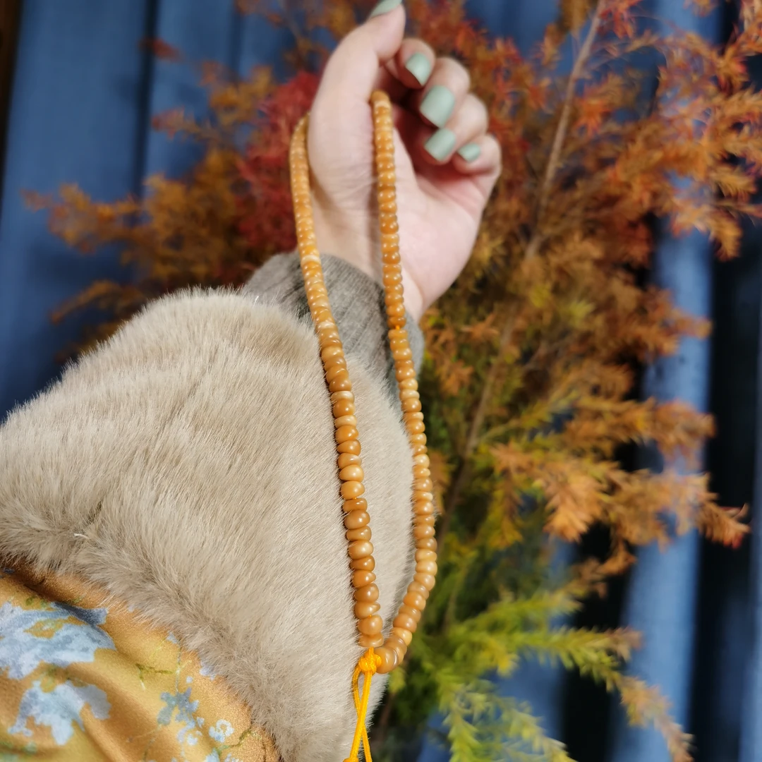 【联系客服一物一图发】玉化龙脊菩提子雕刻蒜瓣大肠多圈手串手持