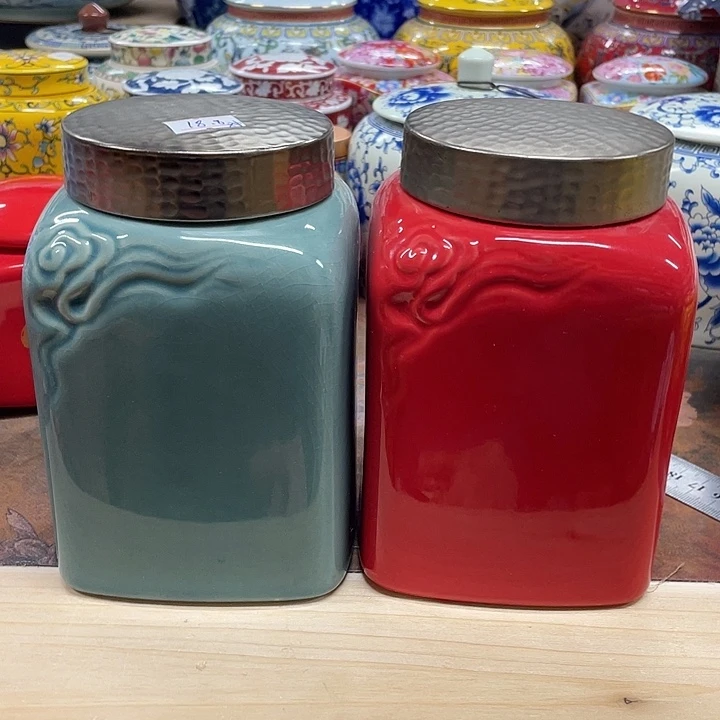 陶瓷罐茶叶罐密封罐储物罐