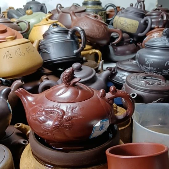 茶壶紫砂宜兴原矿大红袍300cc紫砂壶