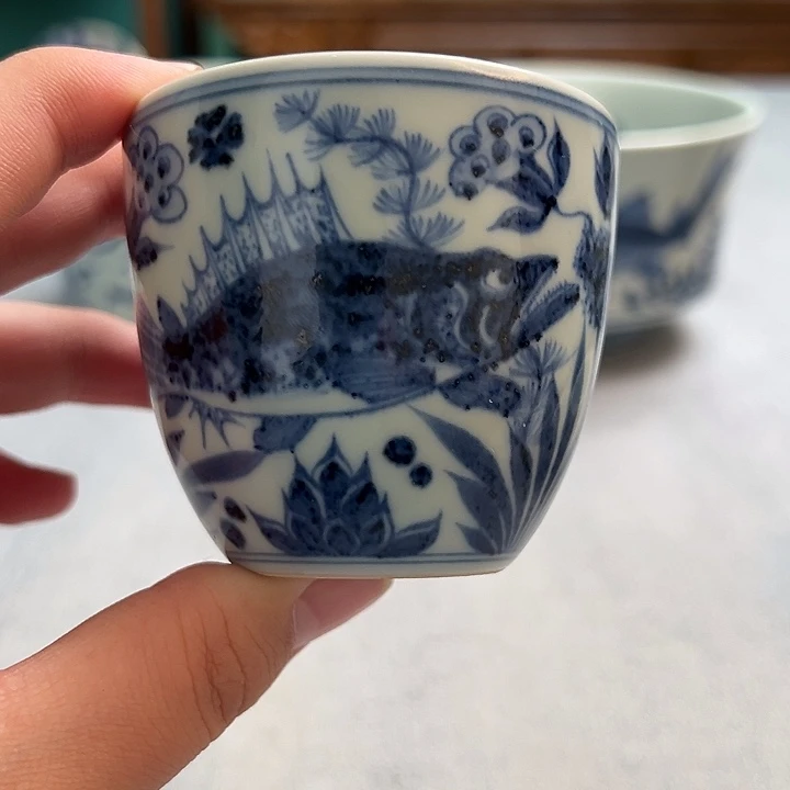 明续幽蓝，鱼藻手雷杯