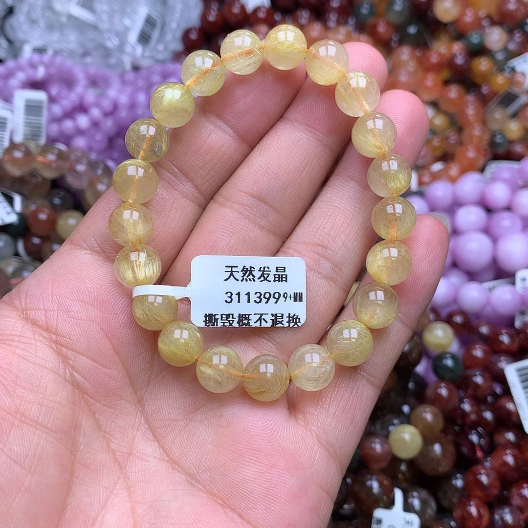 水晶手链未镶嵌，，