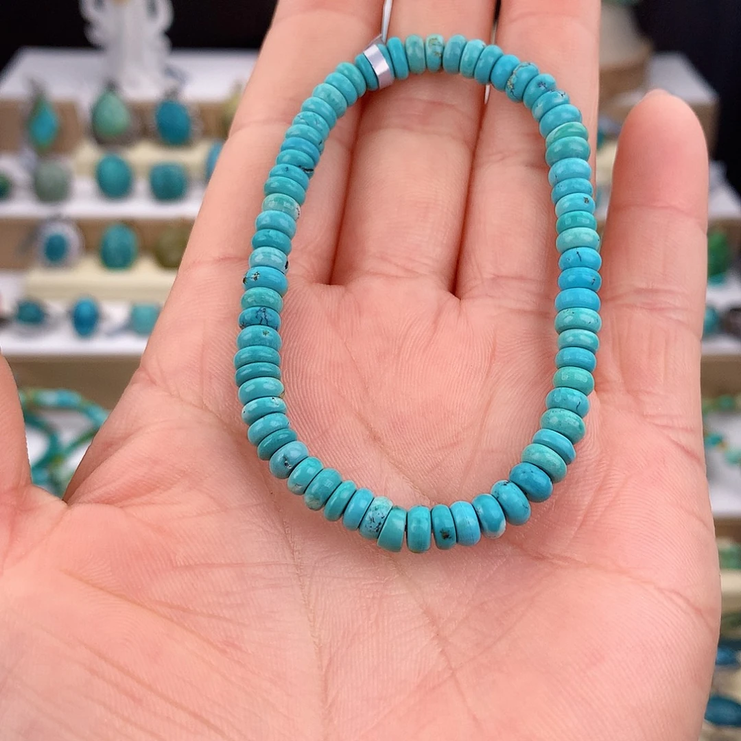 l***i绿松石未镶嵌手链