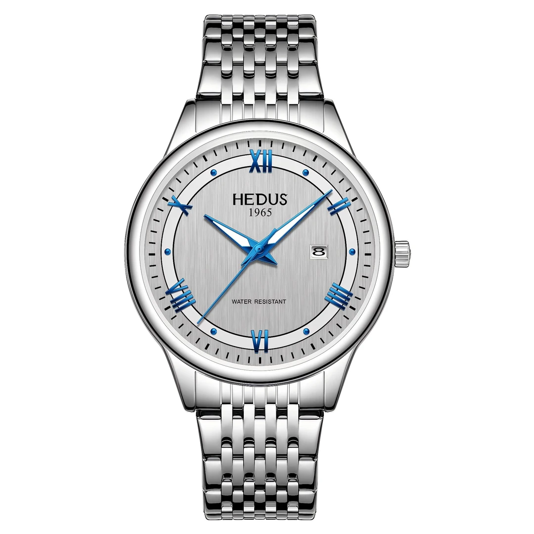 【07号】亨达时新款 灰蝶飞系列 百搭个性防水男款腕表-L