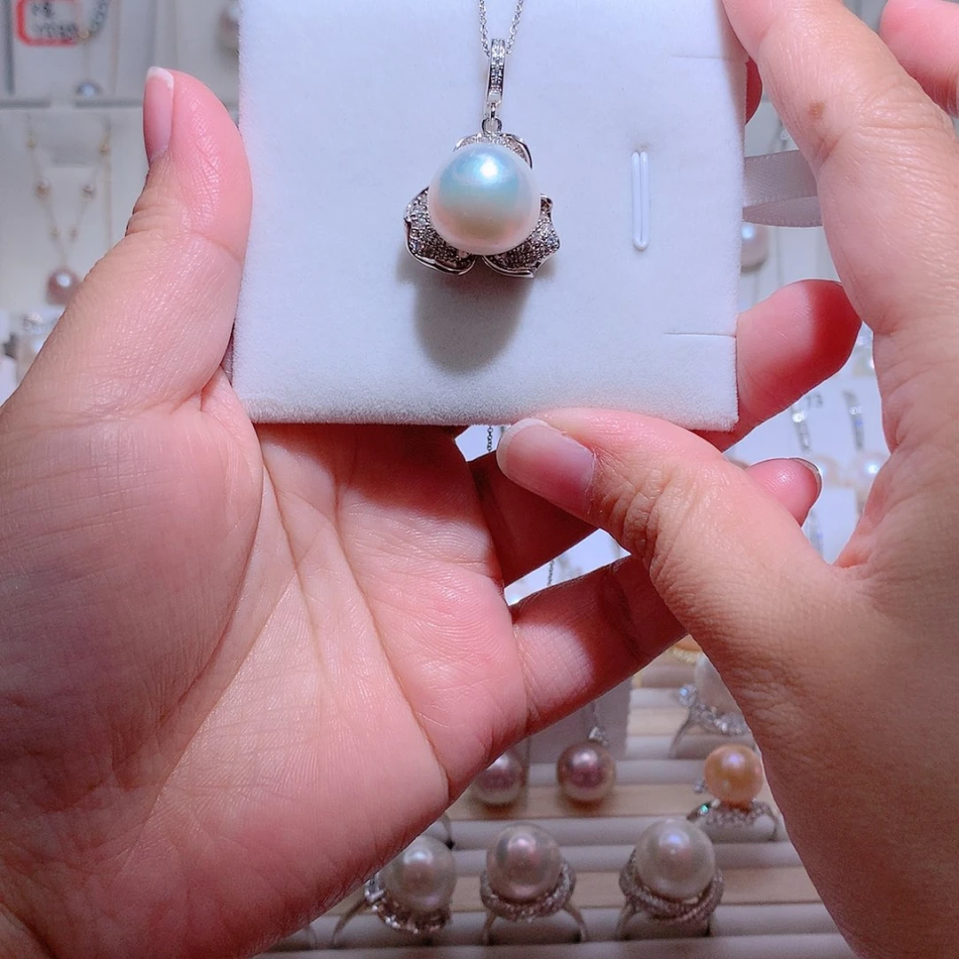 淡水珍珠颈饰未镶嵌CC14.6mm