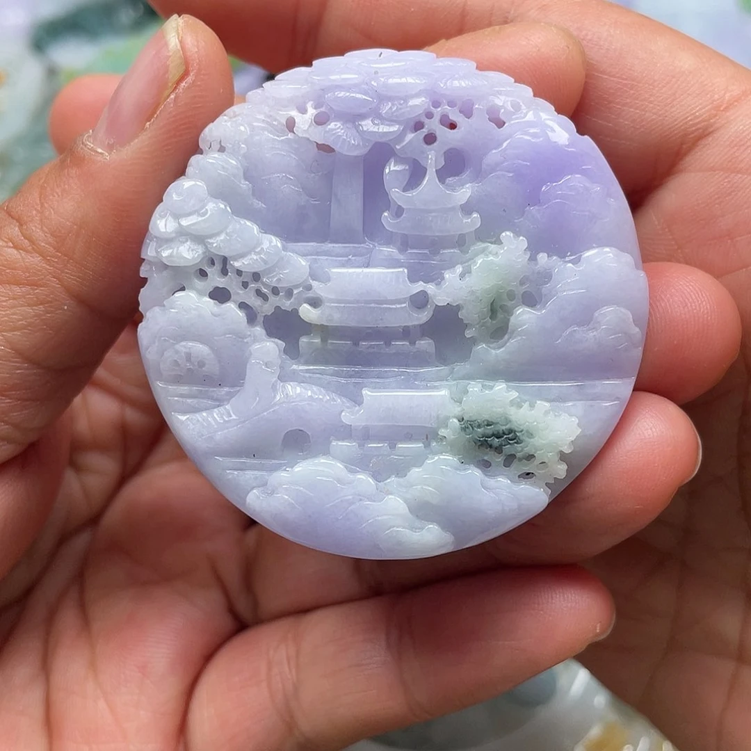 颈饰未镶嵌翡翠翡玉缘翡翠