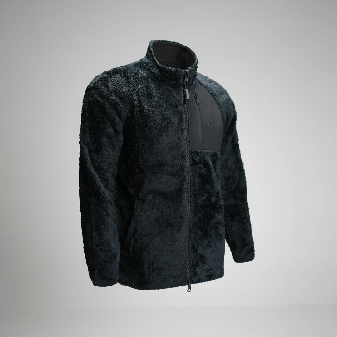 鹰爪越影毛猴抓绒衣秋冬男士户外运动舒适保暖休闲防寒中间层内胆