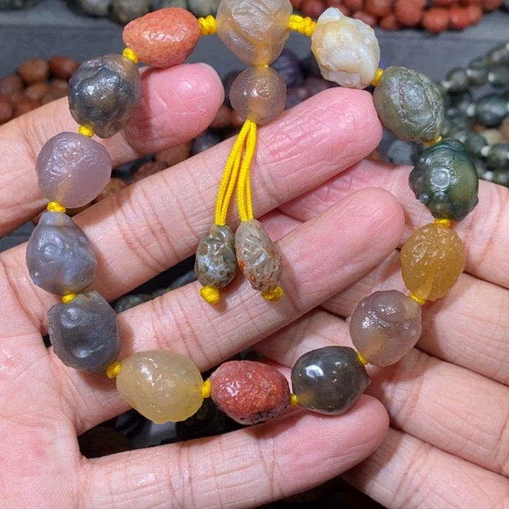 未镶嵌玛瑙/玉髓珠宝奇石