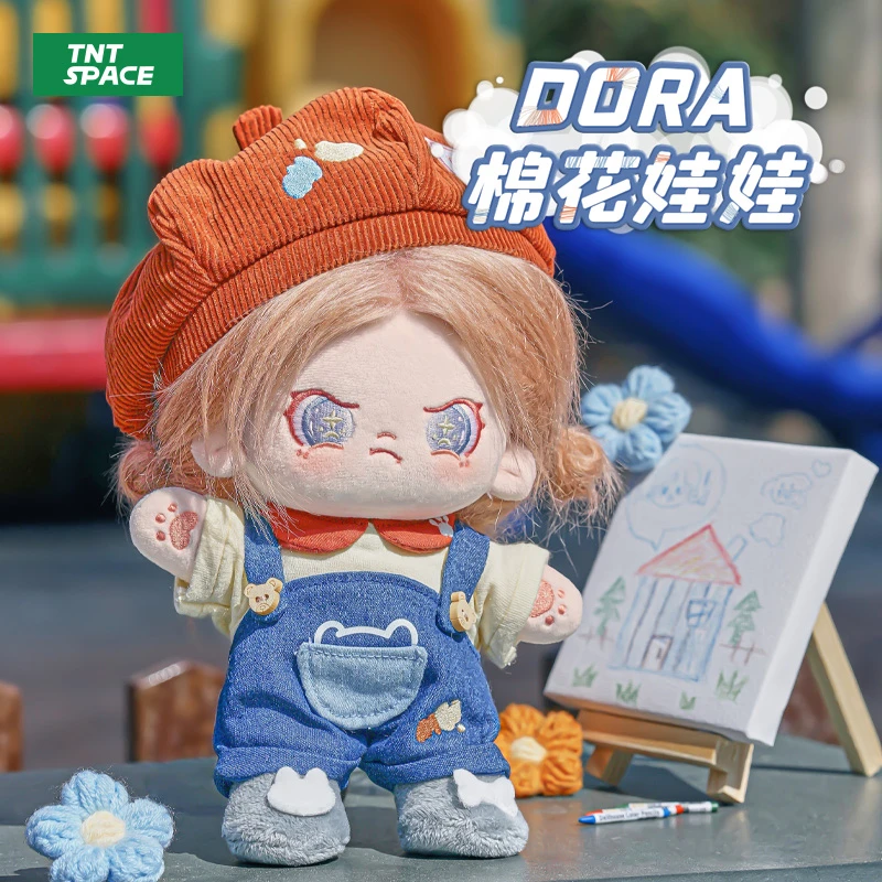 【TNTSPACE】DORA小画家毛绒公仔棉花娃娃新品首发潮流玩具