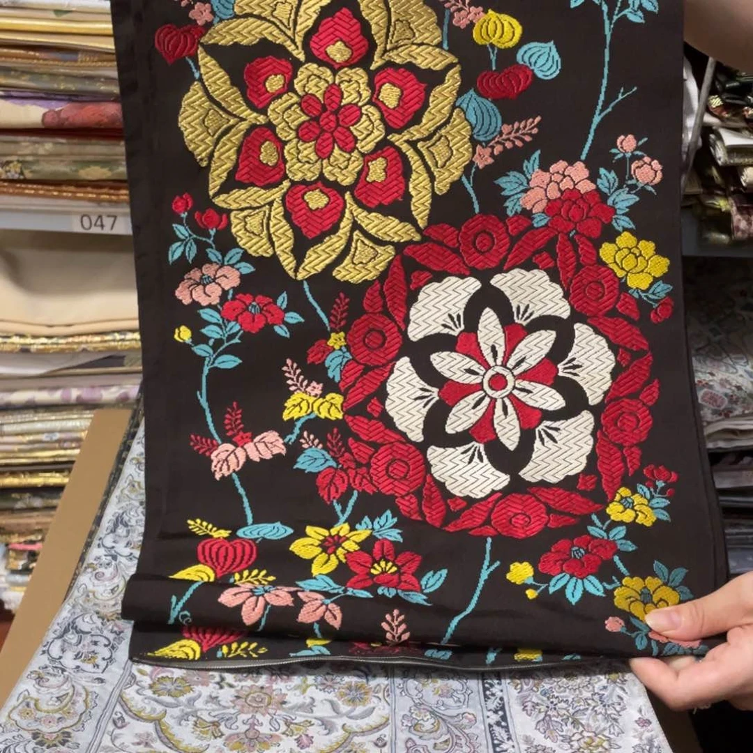 织绣唐锦桑蚕丝正绢面料