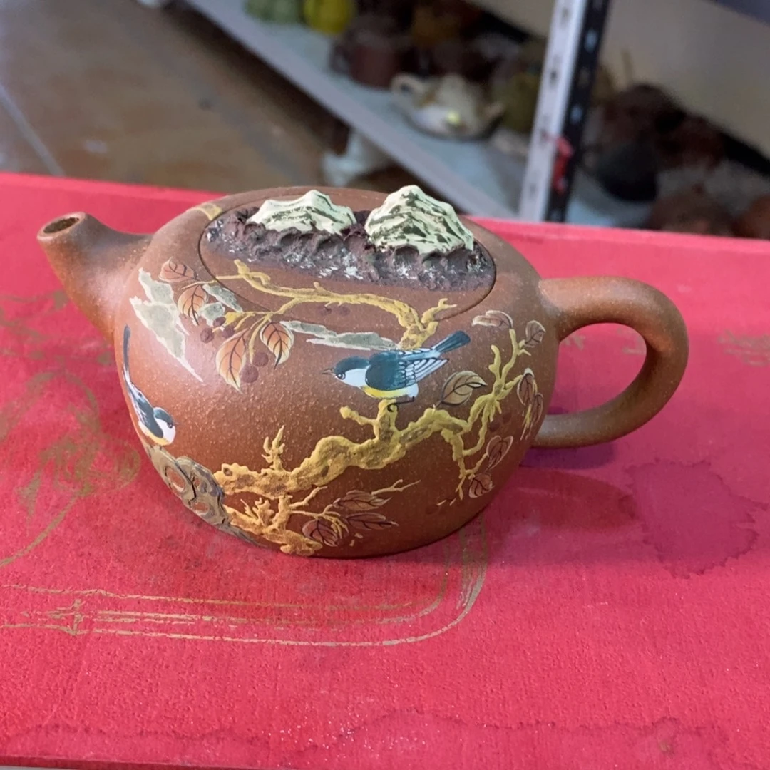 茶壶紫砂原矿手工95