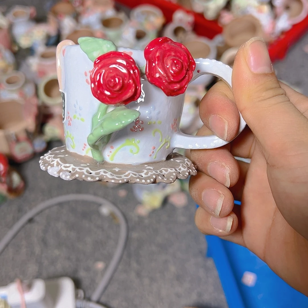 清仓老梧家的手工多肉花盆