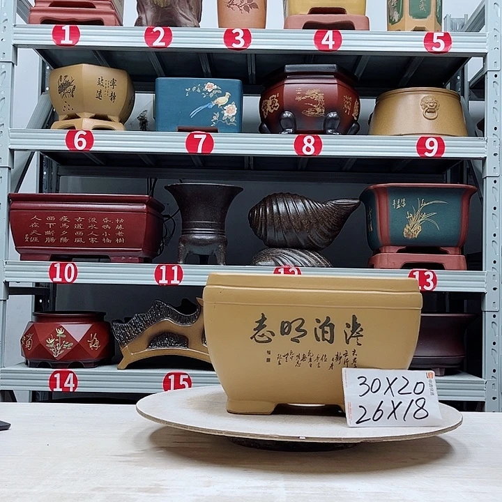 紫砂花盆紫砂花盆