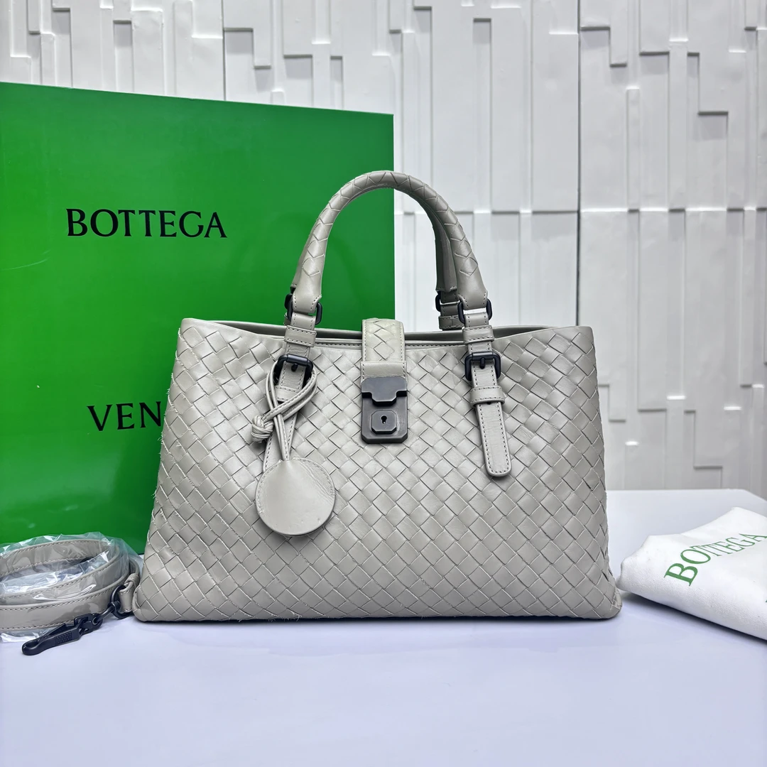 99新 BOTTEGA VENETA/葆蝶家 思斯专属 Bv编织罗马包 GMTC072
