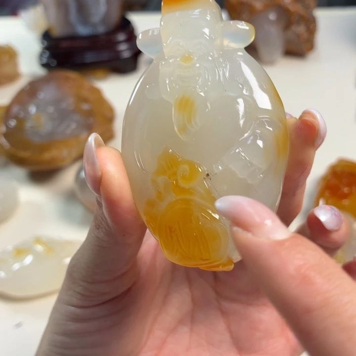 未镶嵌吊坠(不含链)玛瑙/玉髓