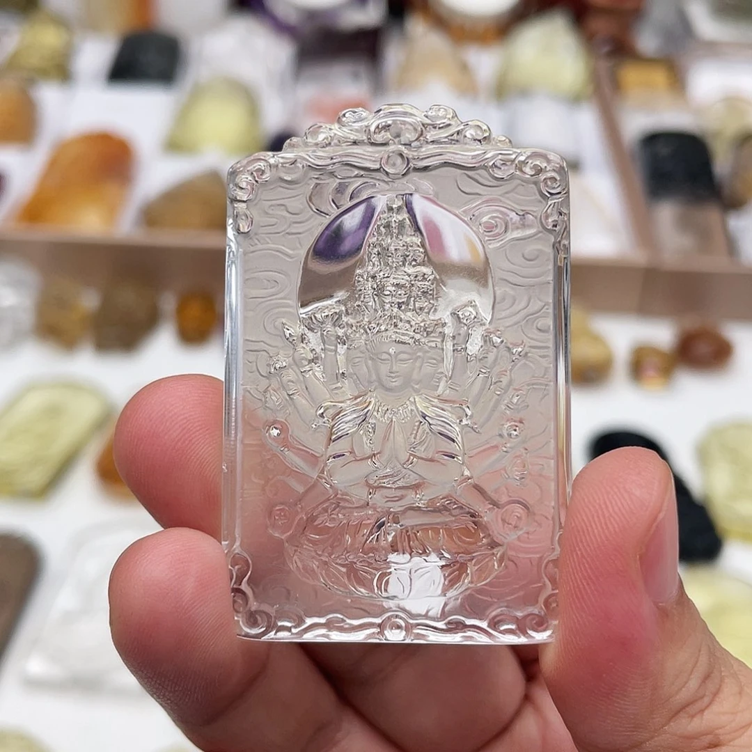 颈饰未镶嵌水晶定制