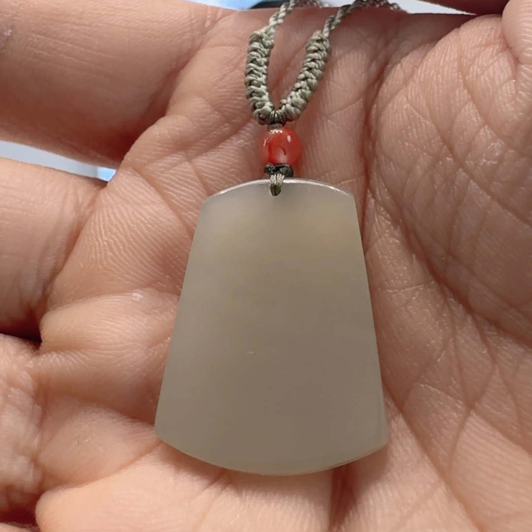 和田玉未镶嵌吊坠(不含链)