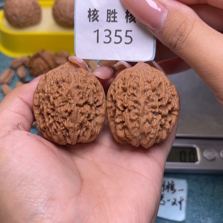把件文玩核桃大蒜头38.1355