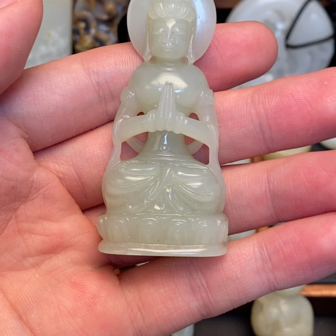 和田玉挂件未镶嵌用****1