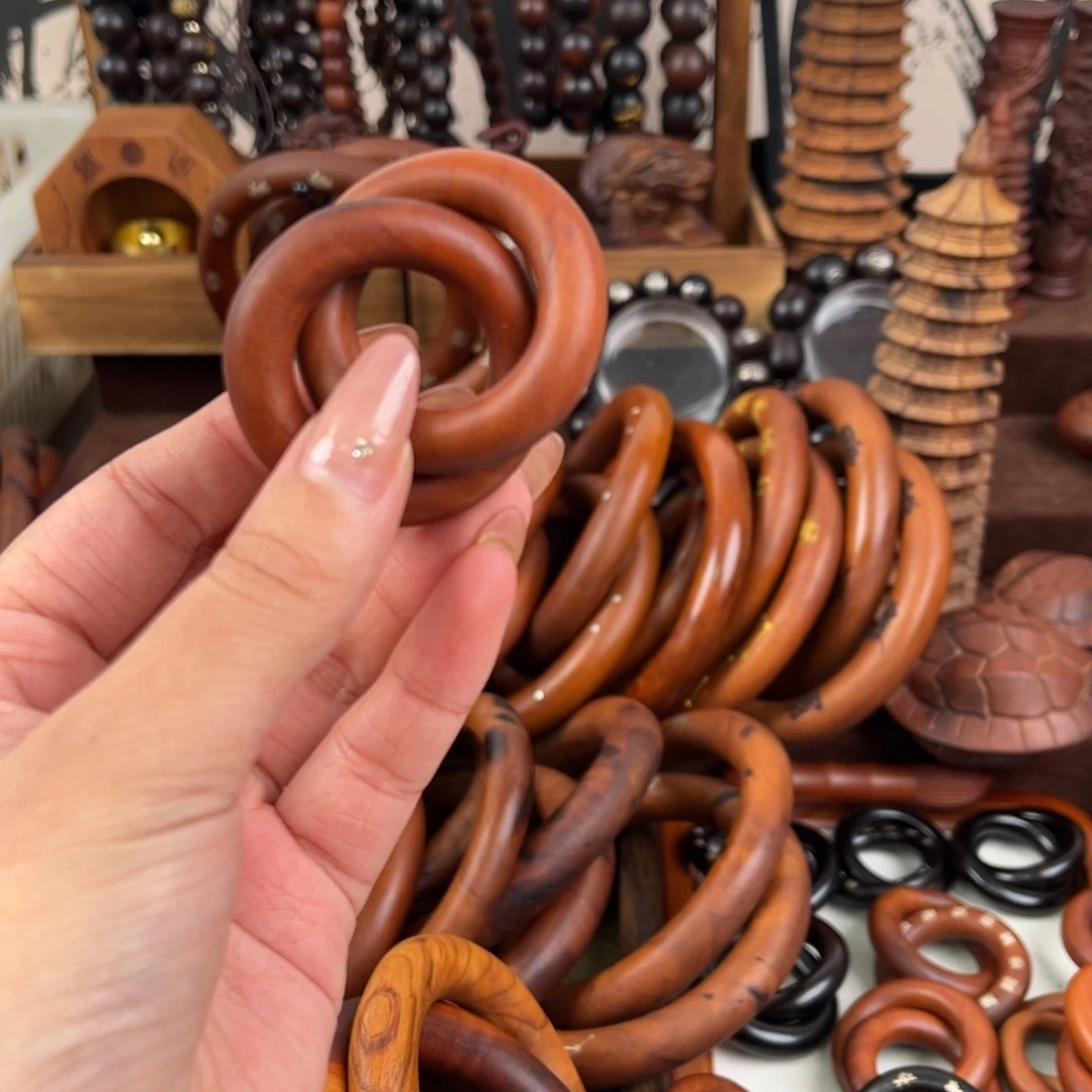 ****元枣木五雷五路镶银2.5一物一拍