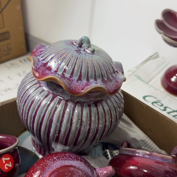 陶摆件郑家钧窑摆件