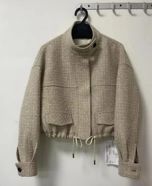 【南油玲姐】卡其色新款外套52437