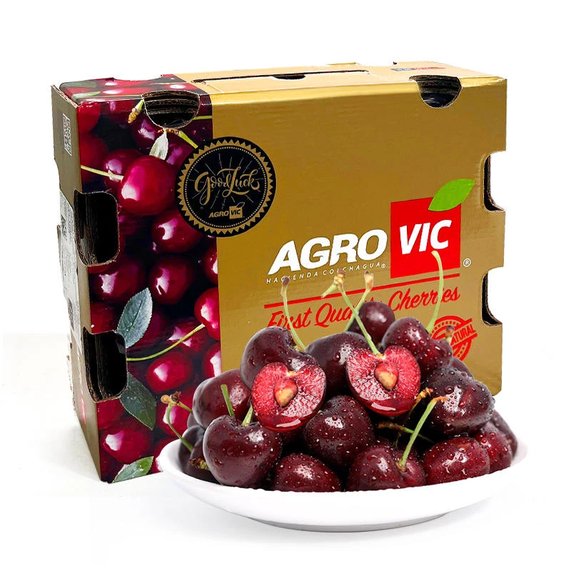 【新年礼盒】智利进口 车厘子 2.5kg 2J 箱装【包装随机发货，以实物为准】