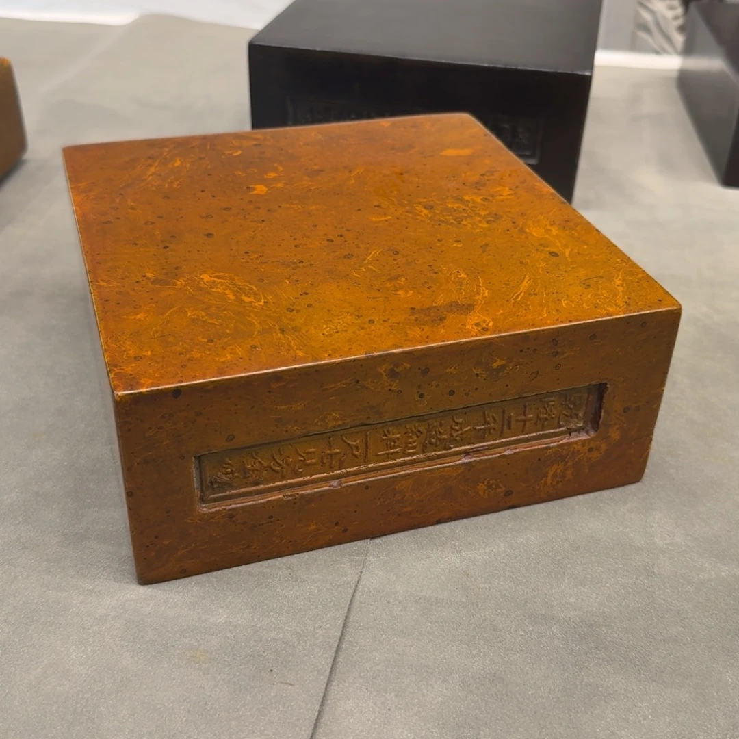 砖雕20-20-8.5 老料金砖 古铜色