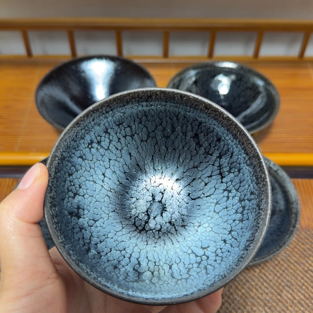 茶盏建盏手工制作主人杯茶杯
